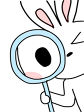 Rabbit and me 2 sticker #12442193