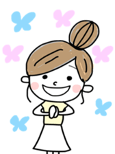 Rabbit and me 2 sticker #12442194