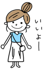 Rabbit and me 2 sticker #12442199