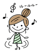 Rabbit and me 2 sticker #12442201