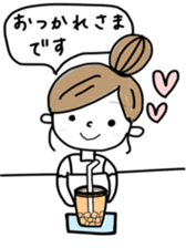 Rabbit and me 2 sticker #12442209