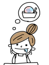 Rabbit and me 2 sticker #12442214