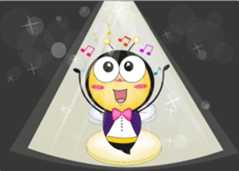 Bee Commando sticker #12442459