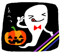 everyday stamp '' autumn Halloween'' sticker #12442570