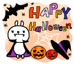 everyday stamp '' autumn Halloween'' sticker #12442589