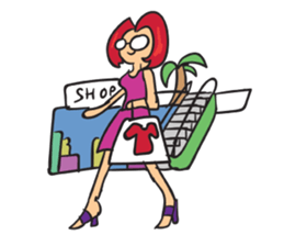 Cynthia daily life sticker #12443771