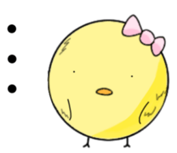My Yellow Chick sticker #12443815