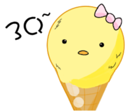 My Yellow Chick sticker #12443822