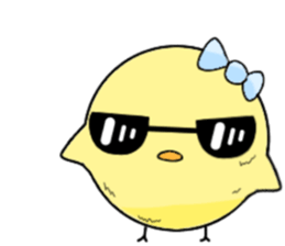 My Yellow Chick sticker #12443824