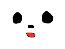 Sometimes invective white cat sticker #12444768