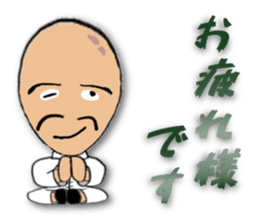 People of the kung fu pose sticker #12444834