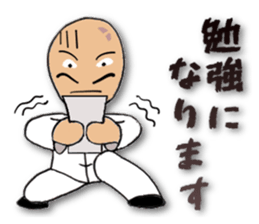 People of the kung fu pose sticker #12444853