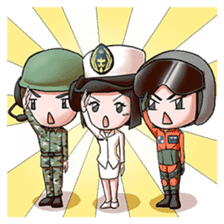 My Military Life sticker #12445272