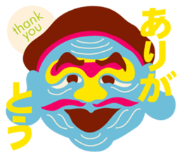 Japanese traditional patterns sticker #12445470