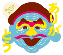 Japanese traditional patterns sticker #12445470