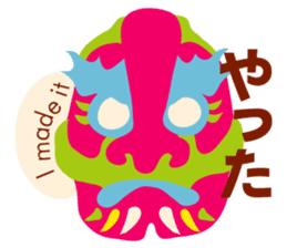 Japanese traditional patterns sticker #12445490