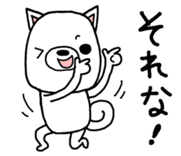 It is dog willinigly4 sticker #12445750