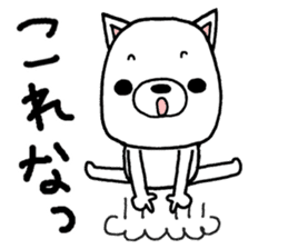 It is dog willinigly4 sticker #12445751