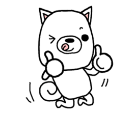 It is dog willinigly4 sticker #12445753