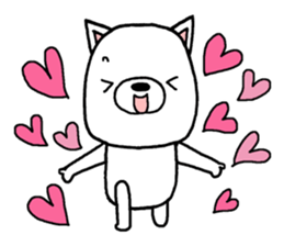 It is dog willinigly4 sticker #12445757