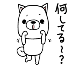 It is dog willinigly4 sticker #12445759