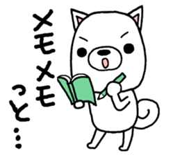 It is dog willinigly4 sticker #12445770