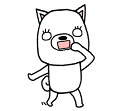 It is dog willinigly4 sticker #12445774