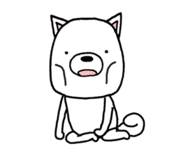 It is dog willinigly4 sticker #12445775