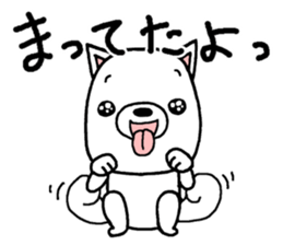 It is dog willinigly4 sticker #12445787