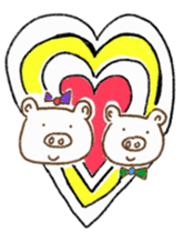Lily Piggy sticker #12446004