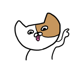 Ugly Cat!2 sticker #12446351