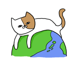 Ugly Cat!2 sticker #12446358