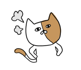 Ugly Cat!2 sticker #12446361