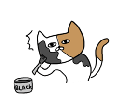 Ugly Cat!2 sticker #12446363