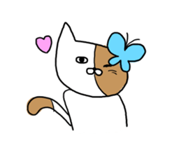 Ugly Cat!2 sticker #12446365