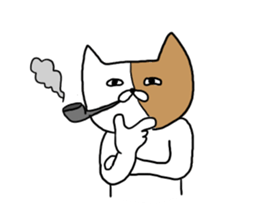 Ugly Cat!2 sticker #12446369