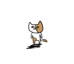 Ugly Cat!2 sticker #12446370