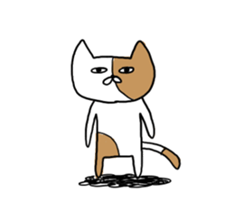 Ugly Cat!2 sticker #12446371