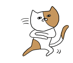 Ugly Cat!2 sticker #12446378