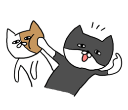 Ugly Cat!2 sticker #12446380