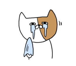 Ugly Cat!2 sticker #12446385