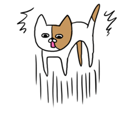 Ugly Cat!2 sticker #12446387