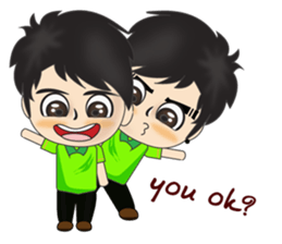 Gay Thailand man man sticker #12446567