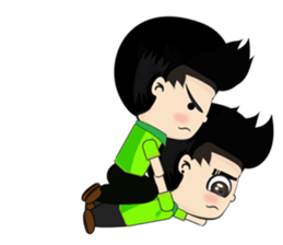 Gay Thailand man man sticker #12446577