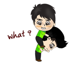 Gay Thailand man man sticker #12446589