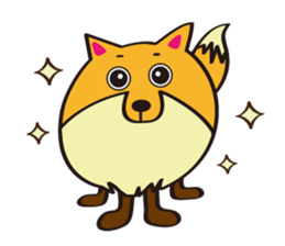 Fox Chubby sticker #12446910