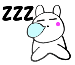 Rabbit that can be uaed2 sticker #12446993