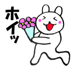 Rabbit that can be uaed2 sticker #12447014
