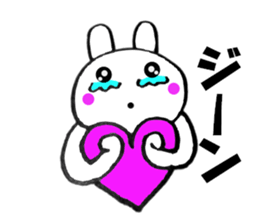 Rabbit that can be uaed2 sticker #12447018