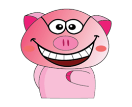 One of us: The Plump Pink, Animate Vol 2 sticker #12447191